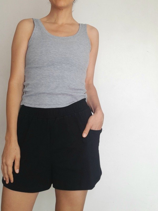 Producto - Short Pulpa - Negro