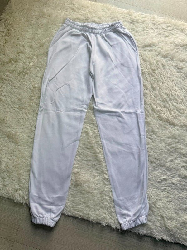 Producto - Jogger Blanco Liso Falla