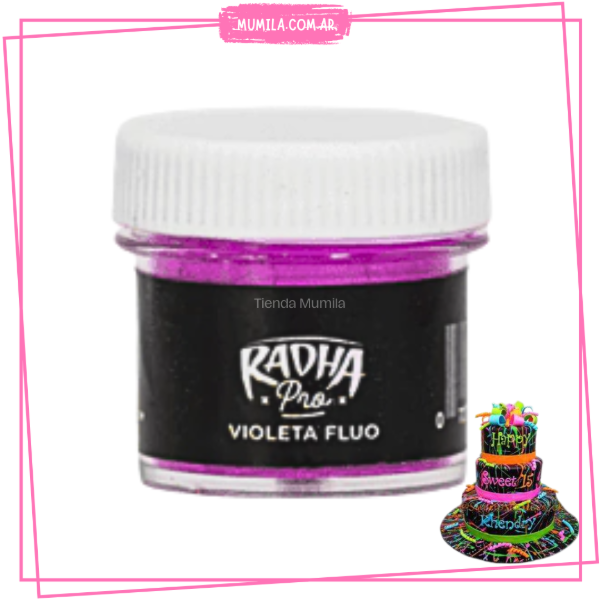 Producto - Colorante Fluo Radha Violeta