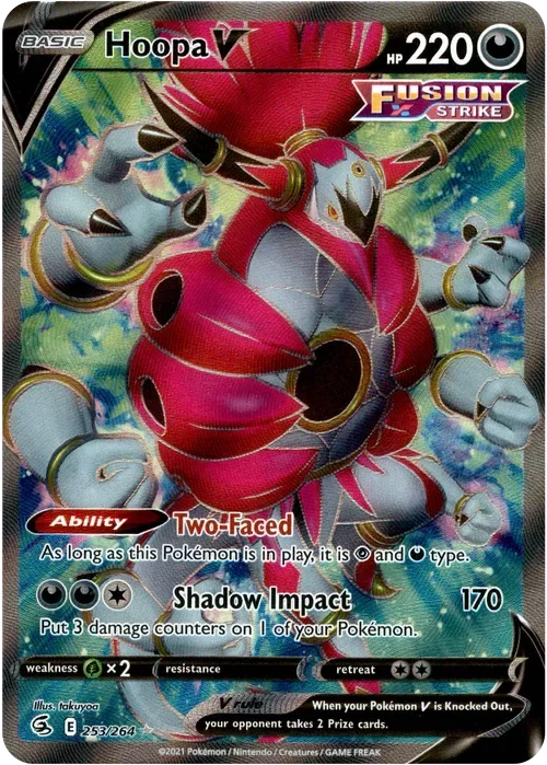 Producto - Hoopa V Full Art - 253/264 - Fusion Strike