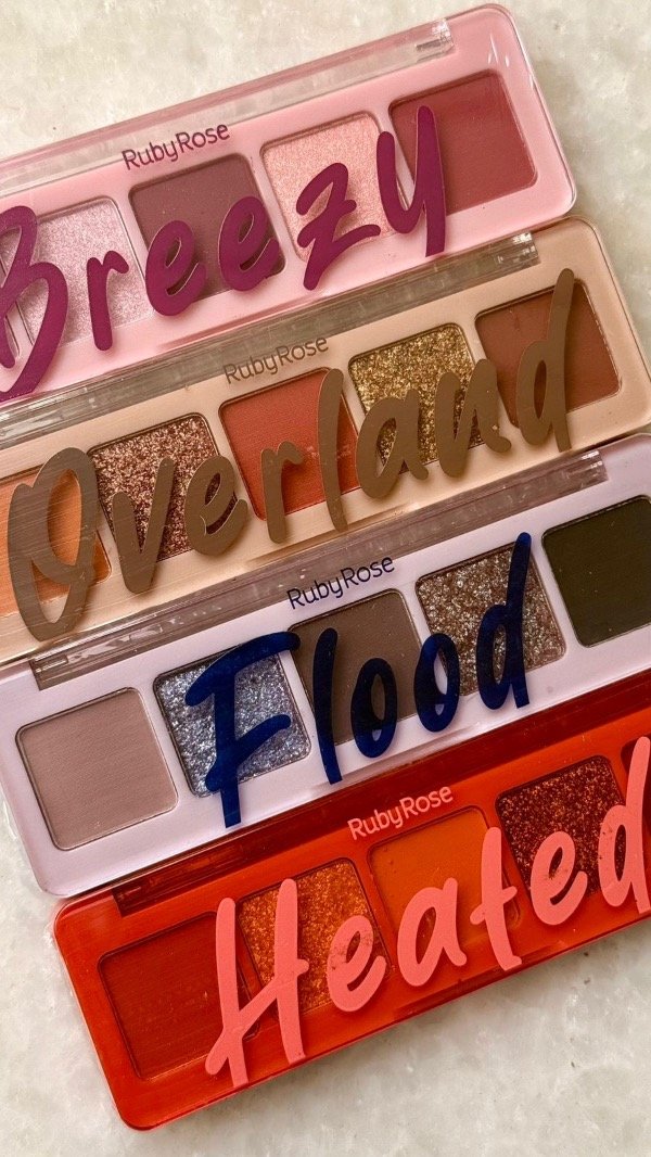 Producto - Paletas de sombras Ruby Rose