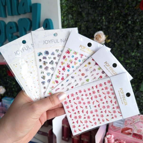 Producto - Plancha de stickers para uñas