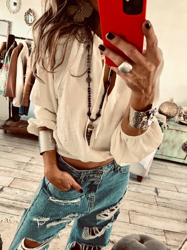 Producto - Blusa zara cruda - 0