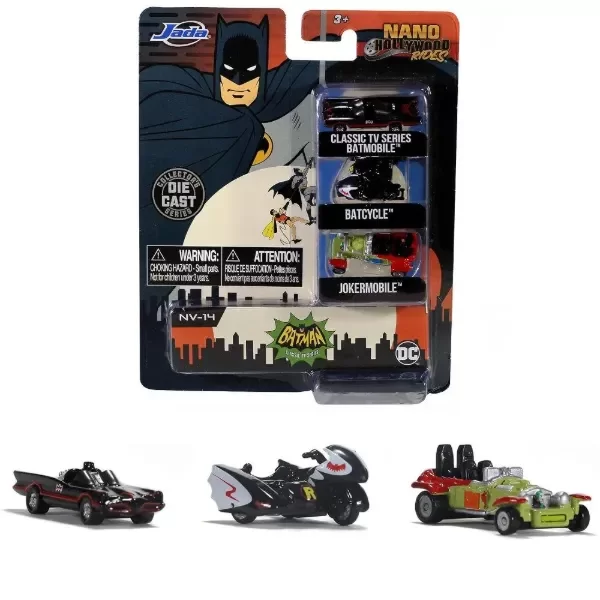 Producto - Batman Classic Tv Series Nano Hollywood Rides Jada Toys
