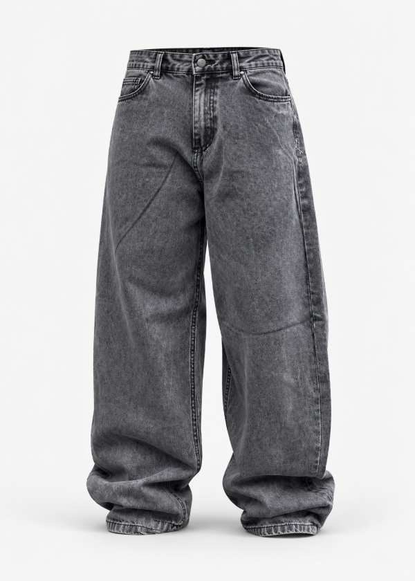 Producto - Jean Baggy Gris - 4