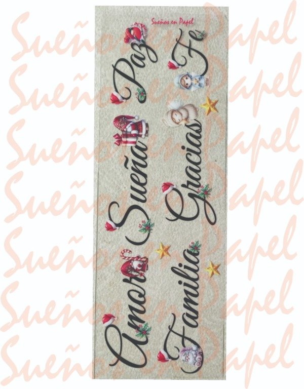 Producto - Lamina UV Navidad 01