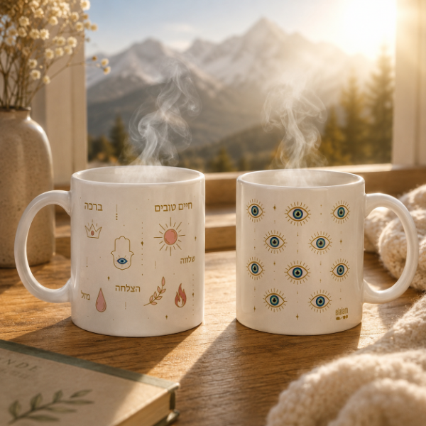 Producto - Taza Hamsa Rosa - 4