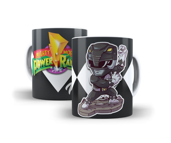 Producto - Taza Power Ranger Negro -  Adam