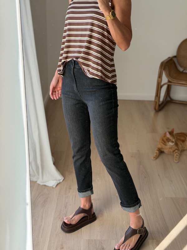 Producto - JEAN THURMAN BOYFIT NOX BLACK