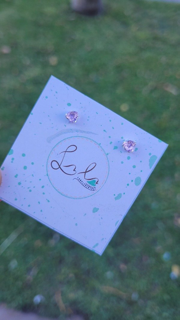 Producto - Abridor corazón cristal rosa