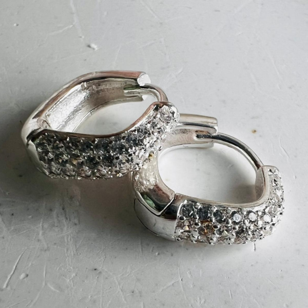 Producto - Argollas de plata Calu