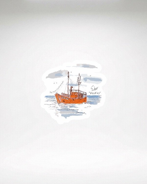 Producto - Vinilo Mate - Barco