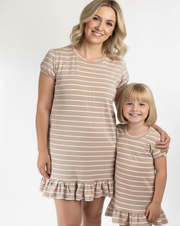 Producto - Vestido Jersey Rayado Lurex - 0