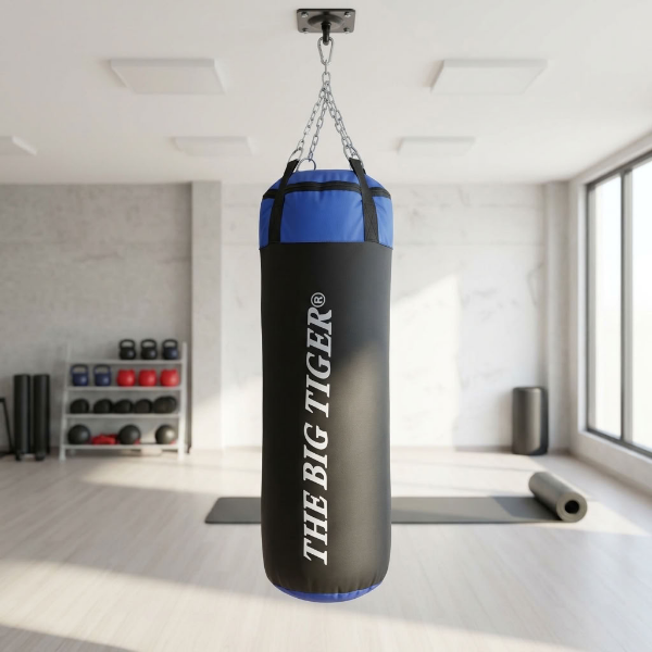 Producto - Bolsa de Boxeo 90 cm (RELLENA + Cadena) entrenamiento fitness artes marciales - 2