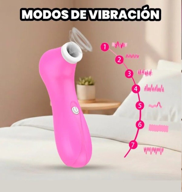 Producto - Vibrador succionador clitoris y pezones