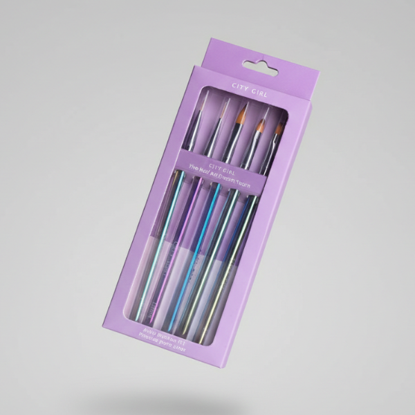 Producto - Set Pinceles DECO/LINER x5 pcs - City Girl