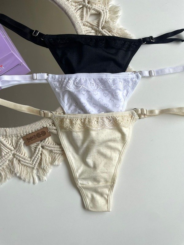 Producto - PACK X3 Less Regulable c/puntilla "MERAKI"- COD 3954