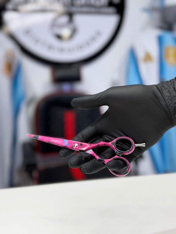 Producto - Tijera de corte rosa microdentada