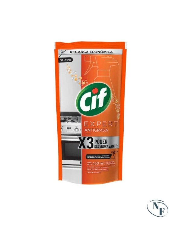 Producto - ANTIGRASA CIF REPUESTO X450ML