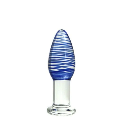 Producto - PLUG GLASS BLUE