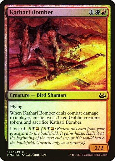 Producto - Kathari Bomber Foil  Modern Masters 2017 Edition