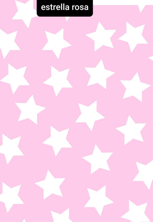Producto - Gabardina Estampada Estrella rosa