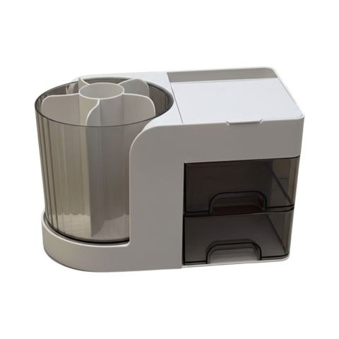 Producto - ORGANIZADOR DE ESCRITORIO CON ESPEJO 22.9X12X13.2CM