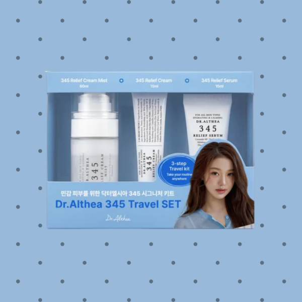 Producto - Dr Althea 345 Travel Set (Mist 60ml+Serum 15ml+Cream 15ml)