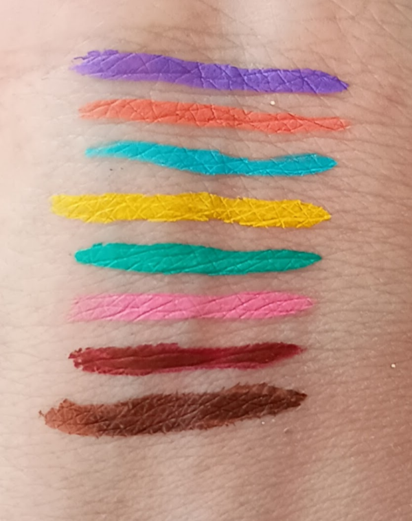 Producto - DELINEADORES DE COLORES A PRUEBA DE AGUA FLOMOR - 1