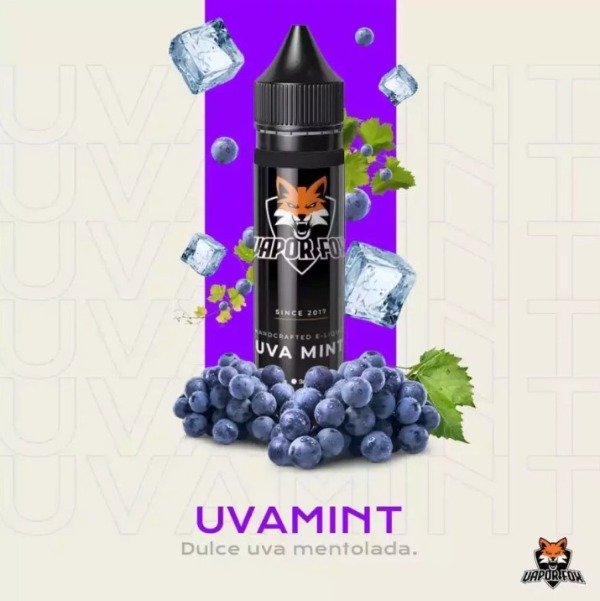 Producto - SALT VAPOR FOX Uvamint 30ml