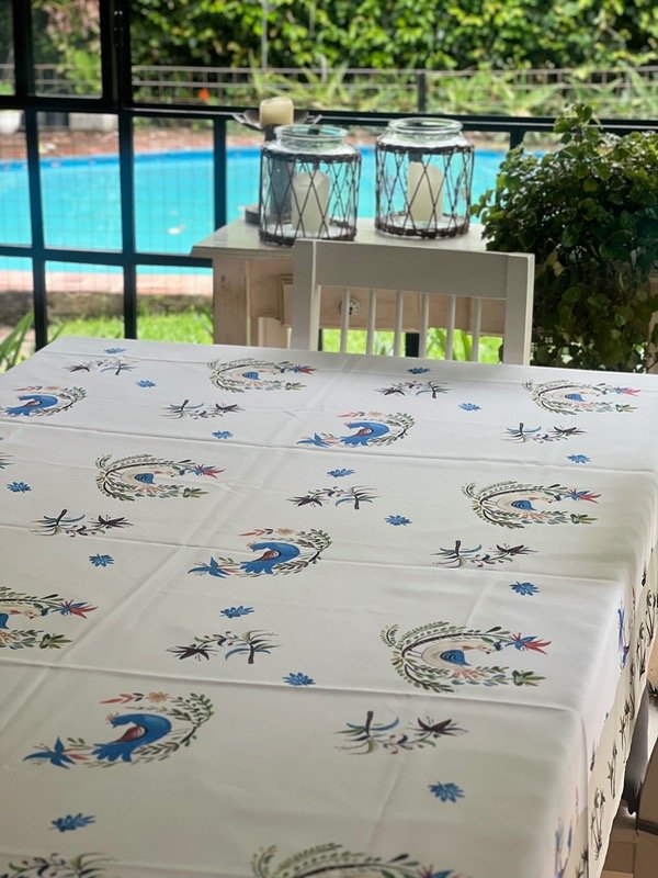 Producto - Mantel Indonesia borde crudo