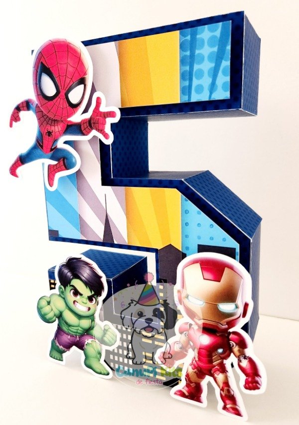 Producto - Números 3d