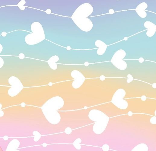 Producto - Corazones fondo multicolor