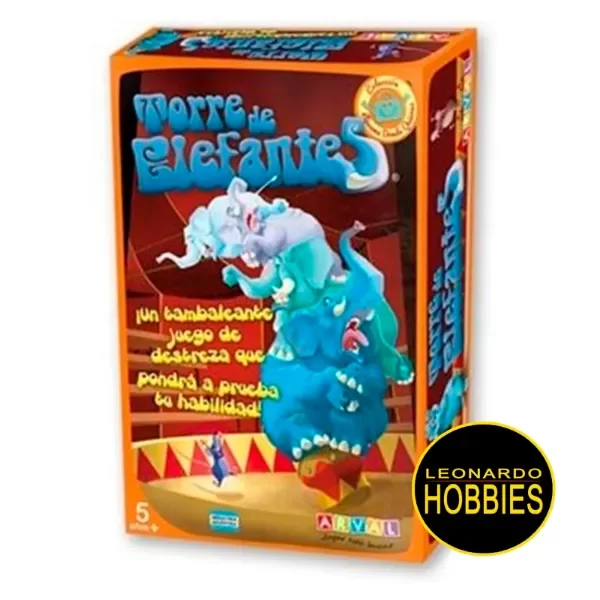 Producto - Torre De Elefantes Colección Juegos De Bolsillo Arval 503