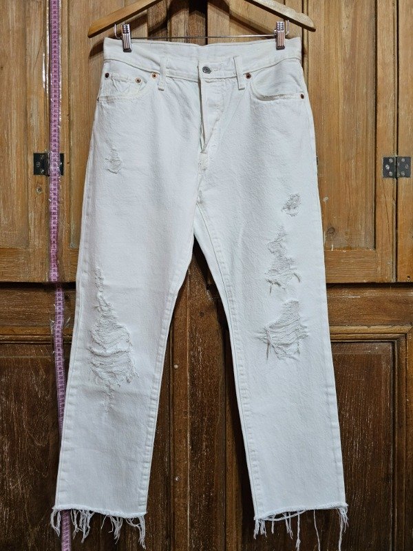 Producto - Jean Levis Blanco 501 t.29