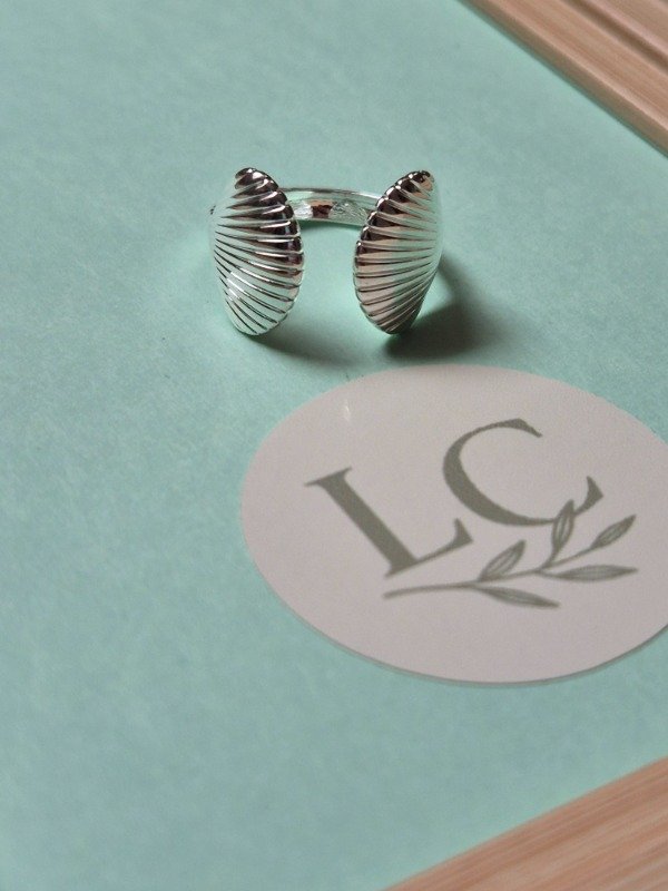 Producto - Anillo regulable almejitas