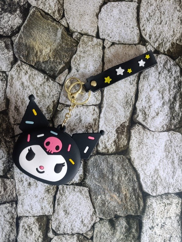 Producto - Monedero silicona Kuromi negro