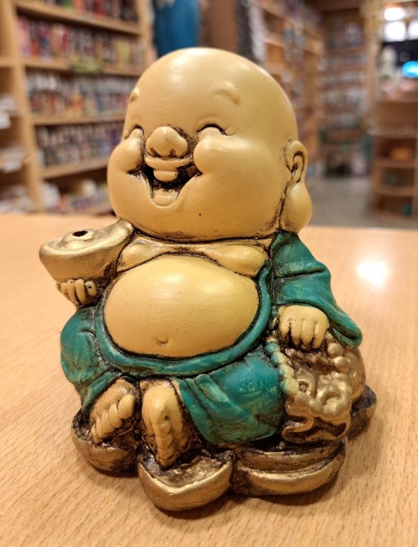 Producto - Portasahumerio Buda Bebe Abundancia