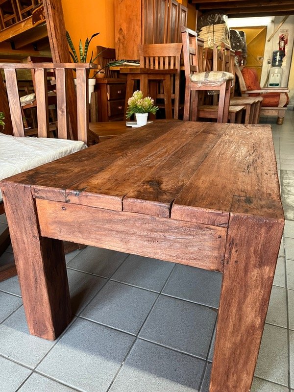 Producto - Mesa ratona rústica