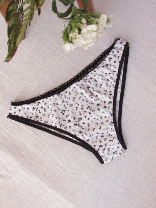 Producto - Vedetina clásica Azucena morley estampado