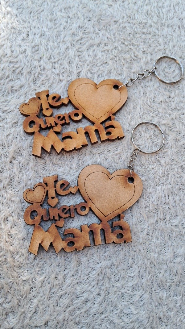 Producto - Llavero fibrofacil Te quiero Mamá