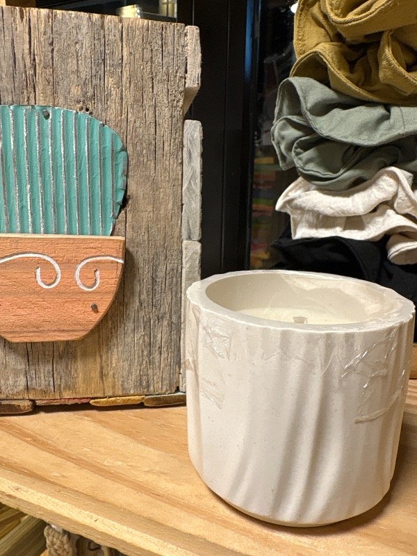 Producto - Vela contenedor líneas