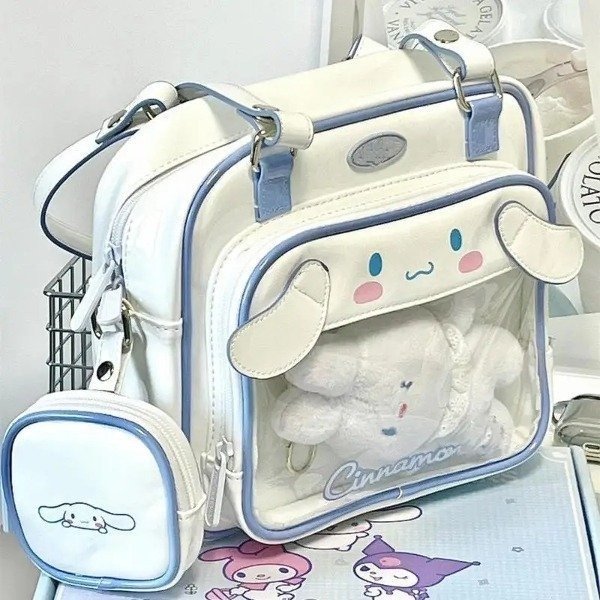Producto - Cartera Cinnamoroll con monedero simil cuero 23cm