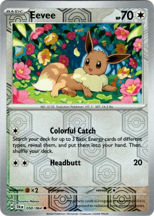 Producto - Eevee - 050/064 - Shrouded Fable - Reverse Holo