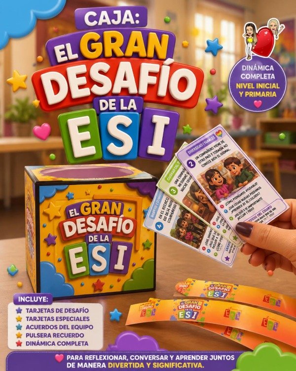 Producto - CAJA. EL GRAN DESAFÍO DE LA ESI