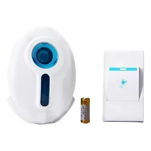 Producto - Timbre Blanco Redondo Candela