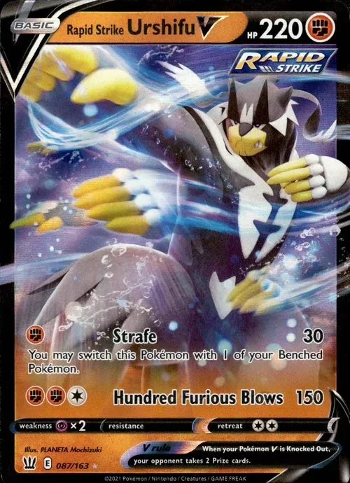 Producto - Rapid Strike Urshifu V - 087/163 - Battle Styles - Holo