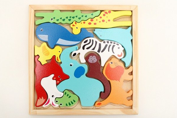 Producto - ROMPECABEZAS BLOQUES "SELVA MAGICA"