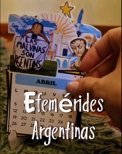 Producto - CALENDARIO 2027.EFEMÉRIDES ARGENTINAS