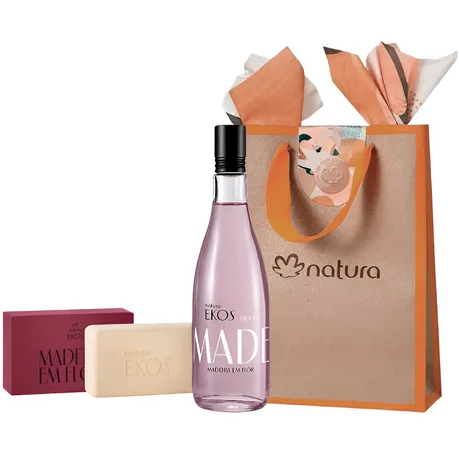 Producto - Regalo Ekos Madeira en Flor: Frescor 150ml + jabón 100g + bolsa regalo